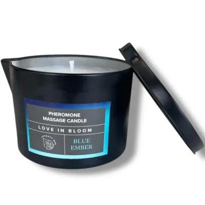 Bloom bougie de massage indica bleu brise 150 ml
