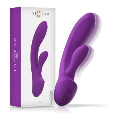 Intense - luigi rabbit vibrator flüssiges silikon lila