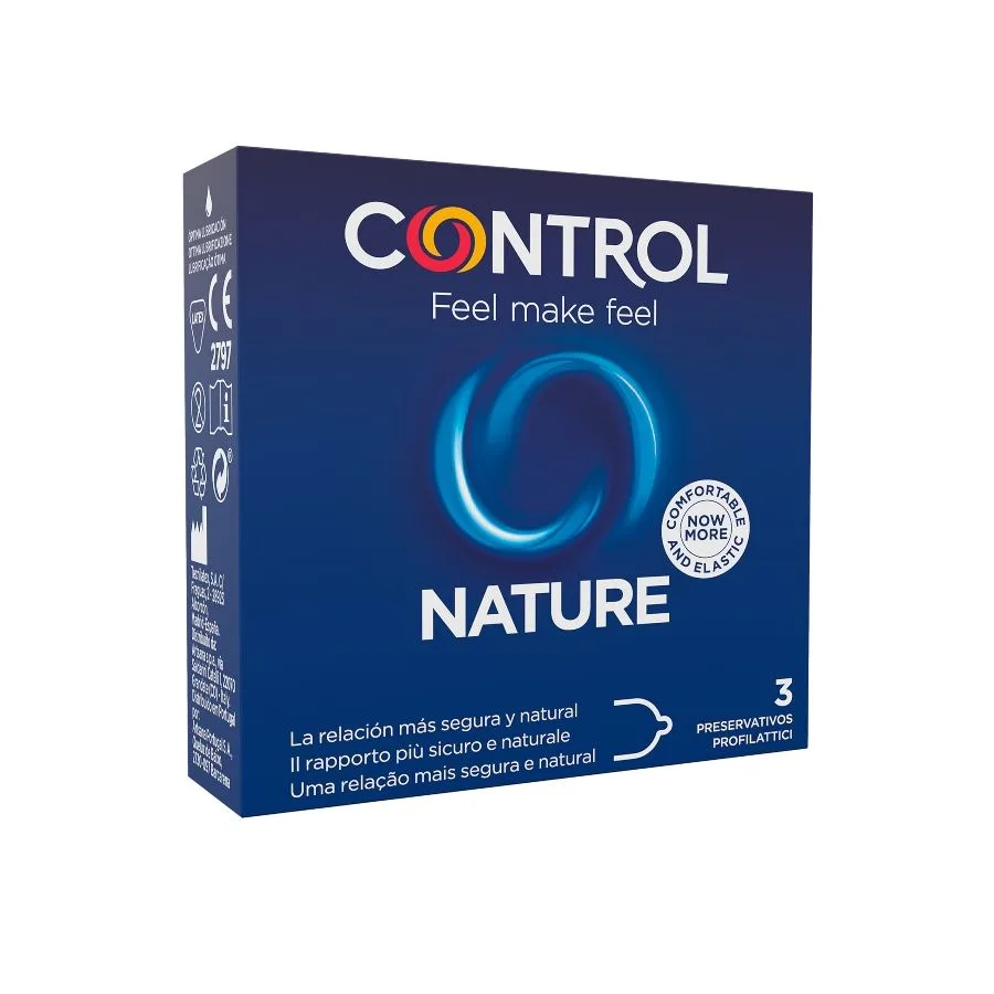 Control - préservatifs adapta nature 3 unités