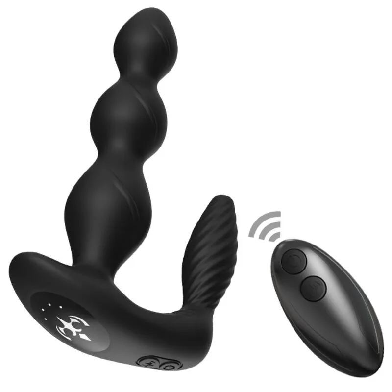 Armony - manfun vibrateur & stimulateur anal plug télécommande noir