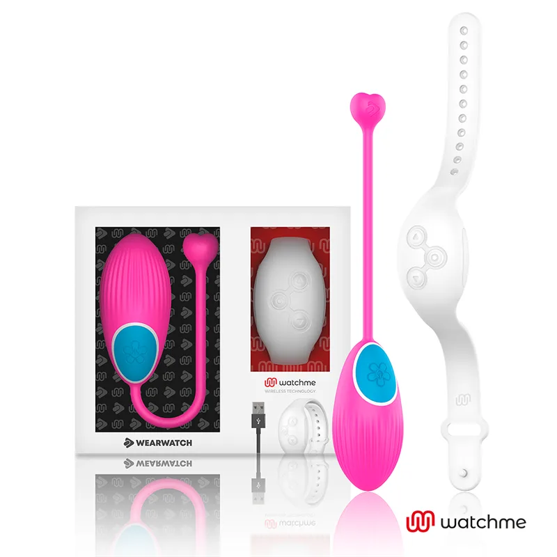 Tecnologia watchme telecomando uovo fucsia / niveo