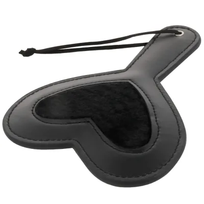 Darkness - black fetish love velor paddle