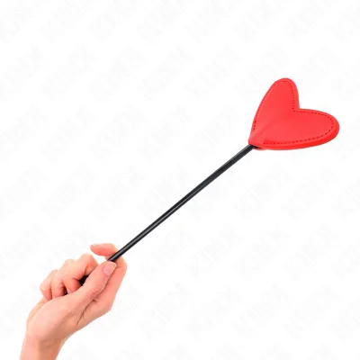 Kink - palette en forme de coeur rouge 33 x 10 cm