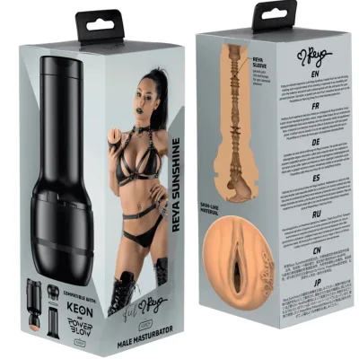 Fühlen sie reya sunshine stroker kiiroo stars collection