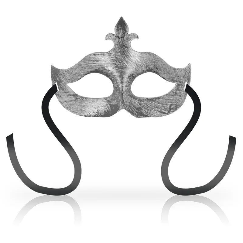 Ohmama - masques masque fleur de lis argent
