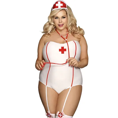 Subblime - sexy nurse costume with teddy L/XL