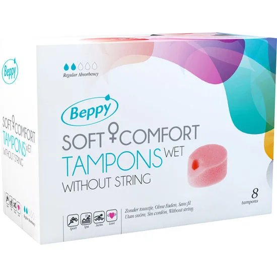 Tampons soft confort humide 8 unités