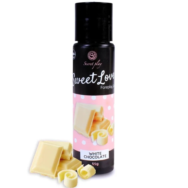 Secretplay - gel sweet love chocolat blanc 60 ml