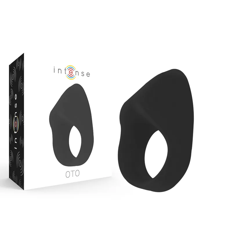 Intense - anneau vibrateur rechargeable noir oto