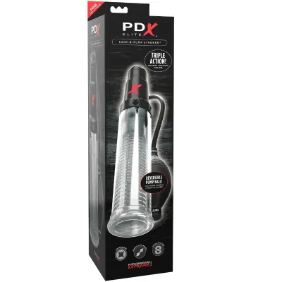 Suck n pump stroker vibrierender masturbator saugpumpe