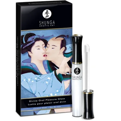 Shunga - gloss labial divino agua de coco