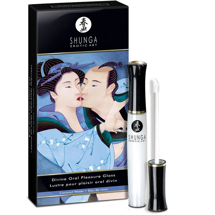 Shunga - brillant à lèvres divine eau de coco