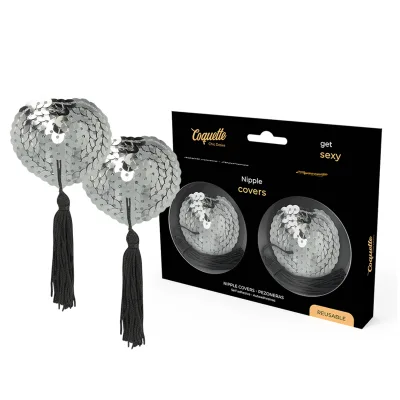 Coquette chic desire - zilveren tepelbeschermers