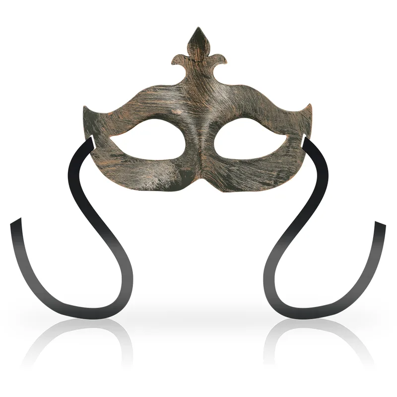 Ohmama - masques masque cuivre fleur de lis