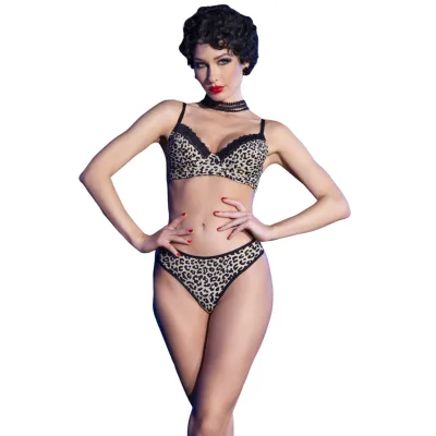 Chilirose - cr 4727 bikini 2 stück wildcat L