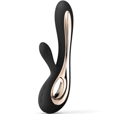 Soraya 2 schwarzer kaninchenvibrator