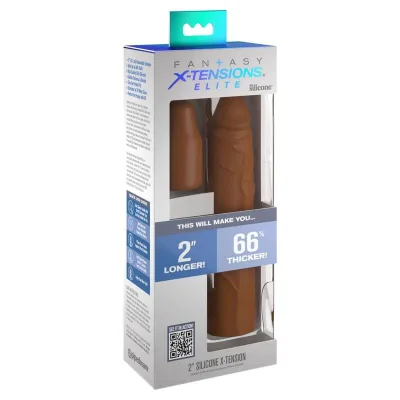 Fantasy x- tensions - pochette pipedreams 20,32 cm + 5,00 cm inch plug caramel