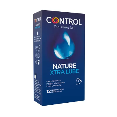 Control - adapta nature extralube condoms 12 units