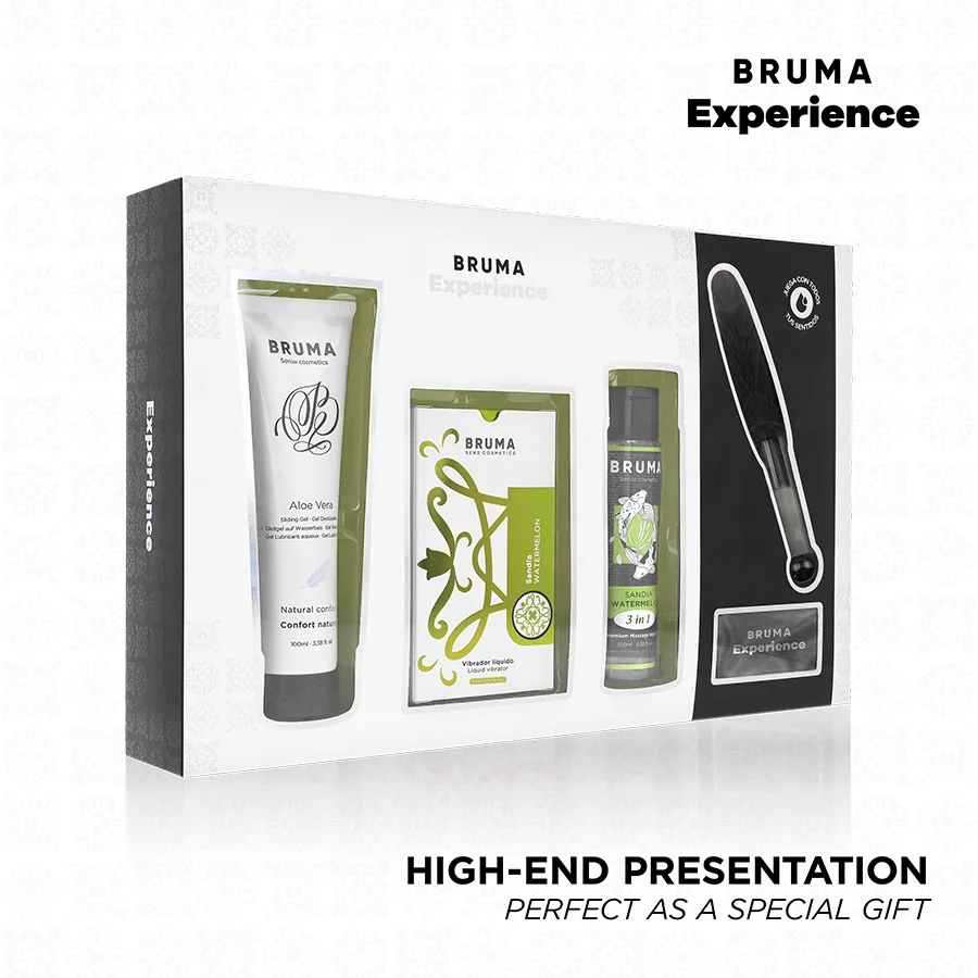 Bruma xperience - kit tentation douce vibro-orgasmique pastèque