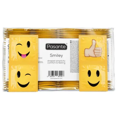 Préservatifs smiley sac 144 unités