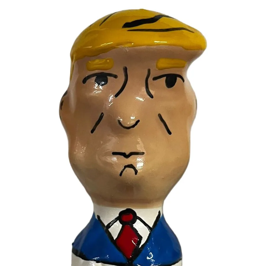 Préservatifs fantaisie peints à la main grumpy trump XL
