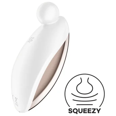 Satisfyer - spot on 2 vibrateur lay-on blanc