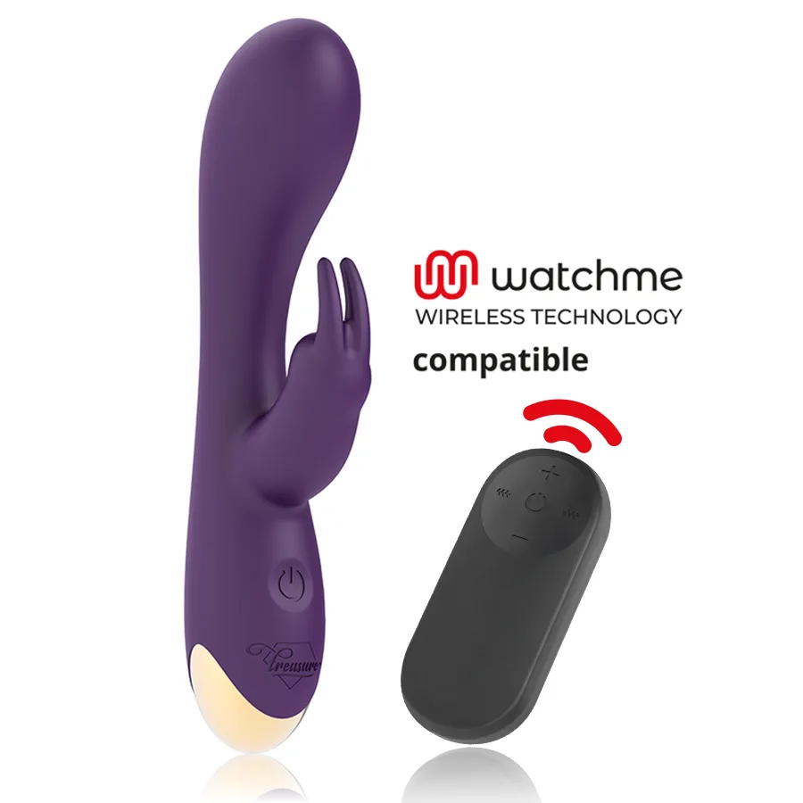 Laurence vibromasseur rabbit + télécommande watchme