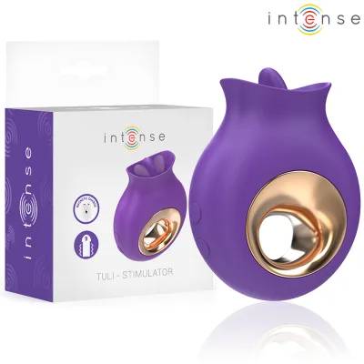 Intense - tuli estimulador clítoris 9 vibraciones & 9 oscilaciones morado
