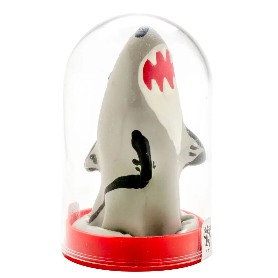 Préservatifs fantaisie peints à la main modèle requin 1
