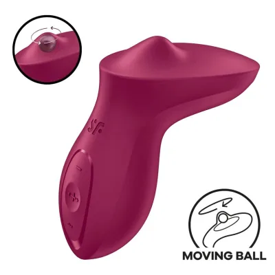 Satisfyer - vibrateur exciterrr à poser sur le clitoris fuchsia