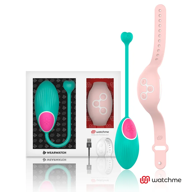 Watchme technologie télécommande Œuf eau de mer / rose