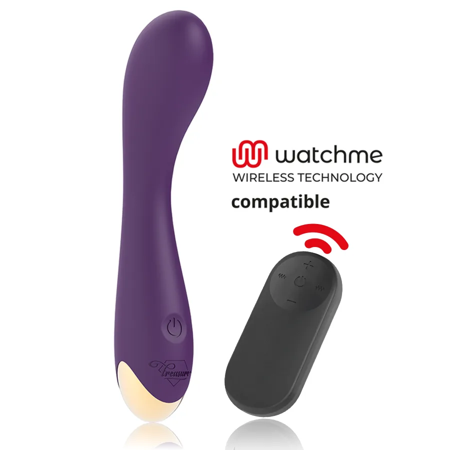 Hansel vibromasseur point g + télécommande watchme