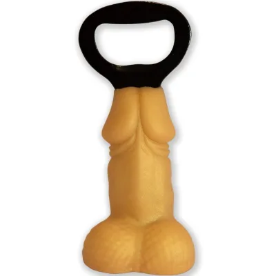 Golden penis shaped opener