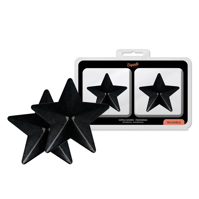 Coquette chic desire - cache-malin étoiles noires