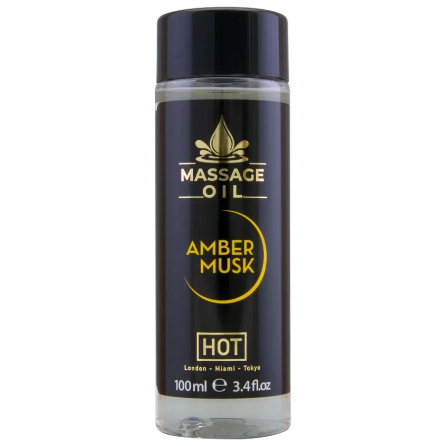 Huile de massage ambre et musc 100 ml