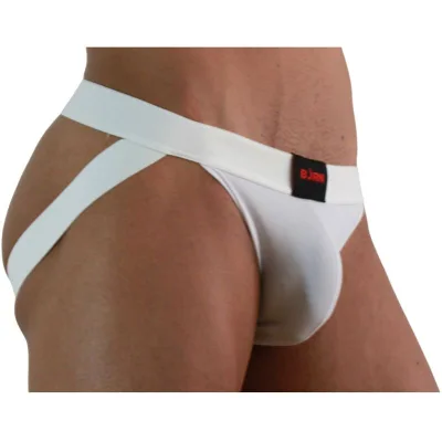 007 jock lycra white XL