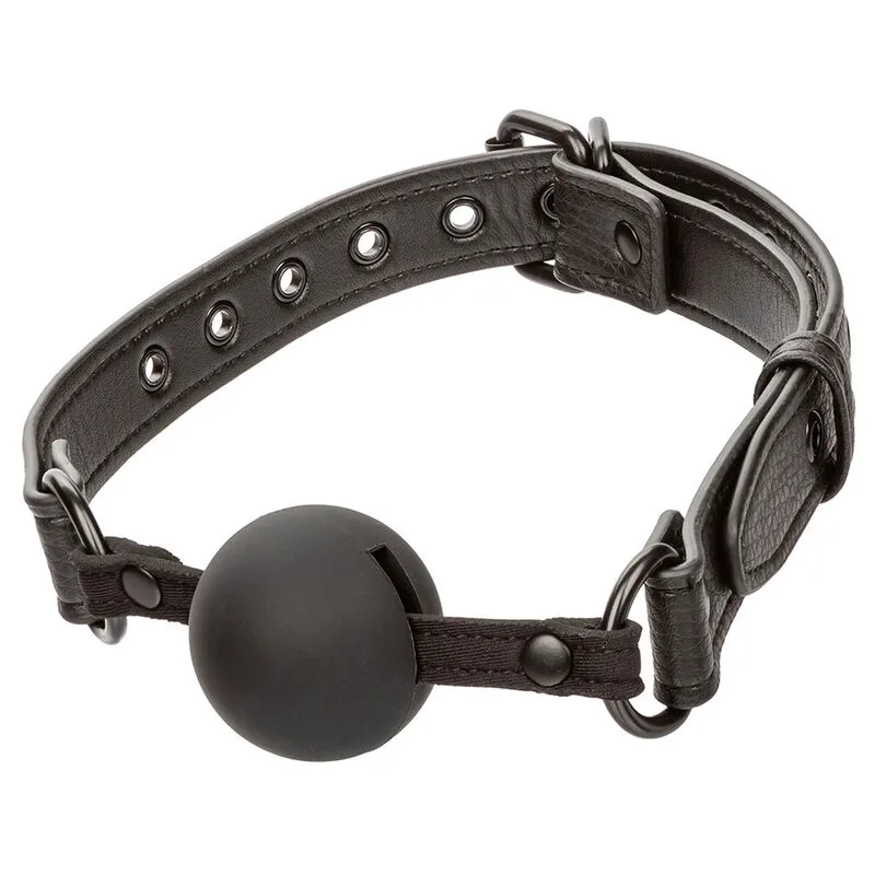 Nocturnal bâillon à boule en silicone noir