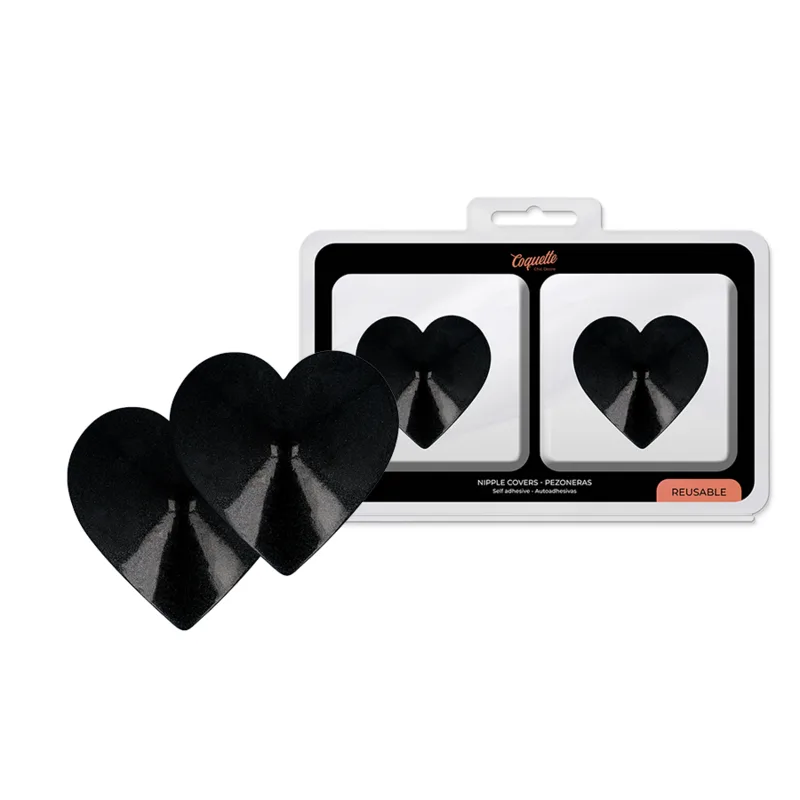 Coquette chic desire - cache-malin coeurs noir