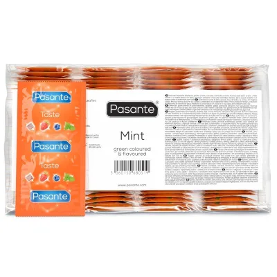 Préservatifs saveur menthe sac 144 unités
