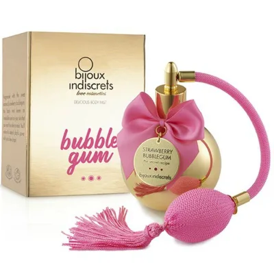 Bijoux indiscrets - bubble gum brume corporelle gomme fraise 100 ml