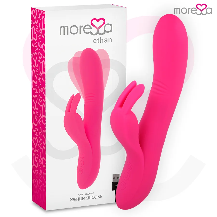 Ethan efecto wave mas potente vibración premium silicone recargable