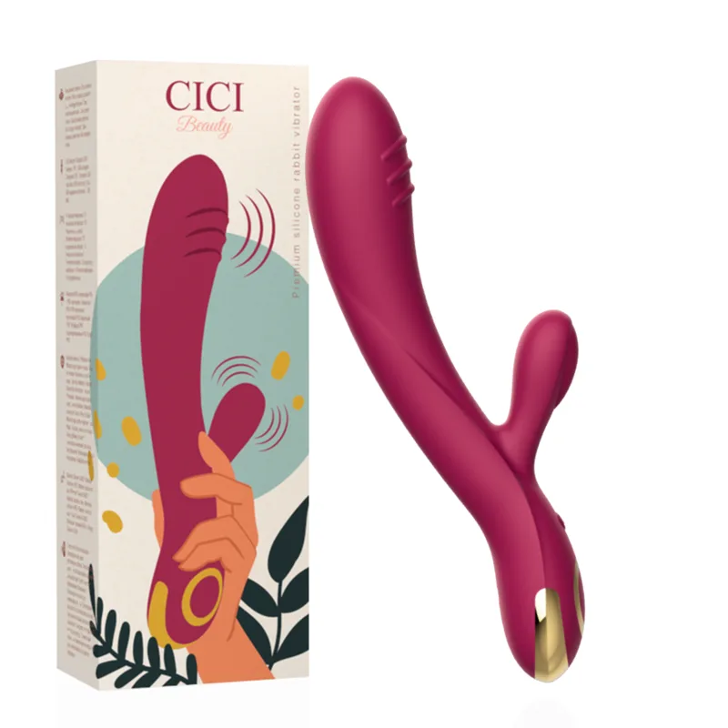 Vibrateur lapin en silicone premium
