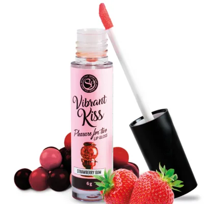 Secretplay - lip gloss vibrant kiss strawberry gum