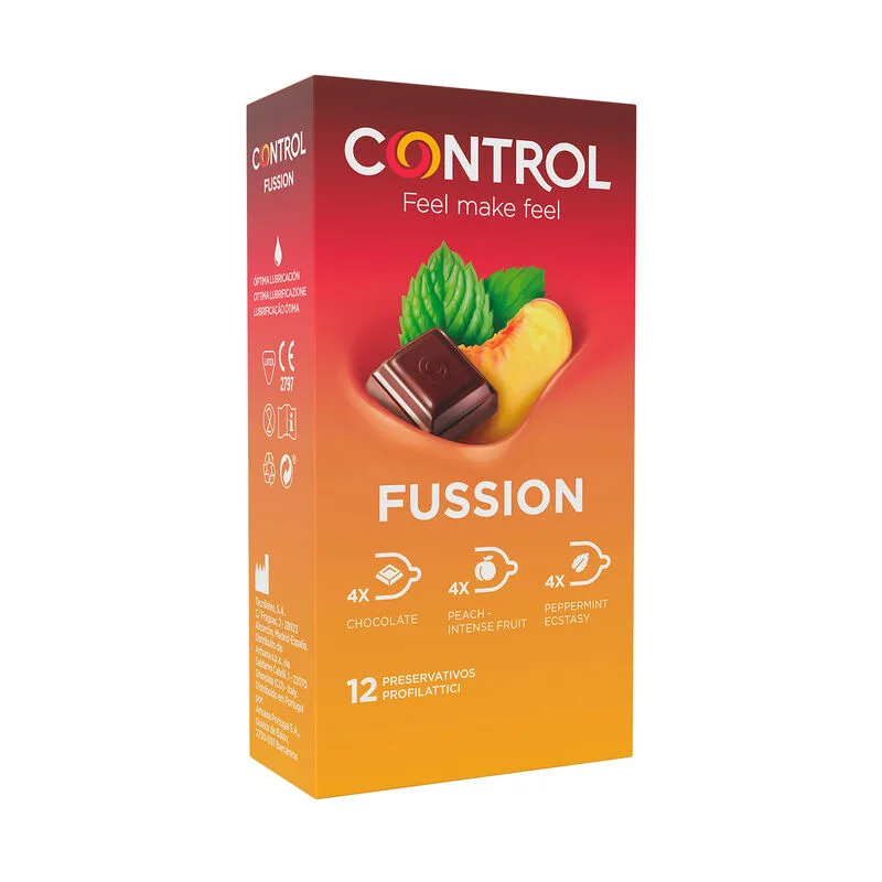 Control - préservatifs Fussion, lot de 12