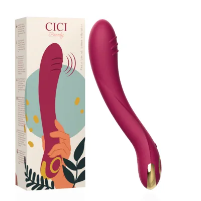 Vibrateur point g en silicone premium