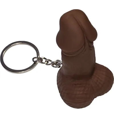 Portachiavi a forma di pene mulatto