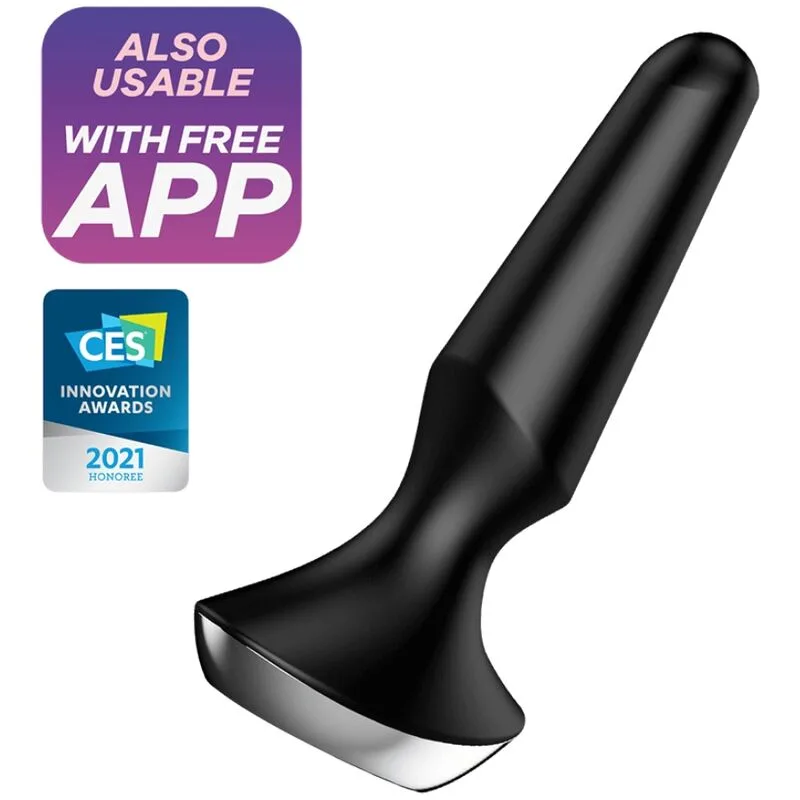 Satisfyer - plug ilicious 2 plug vibrator schwarz
