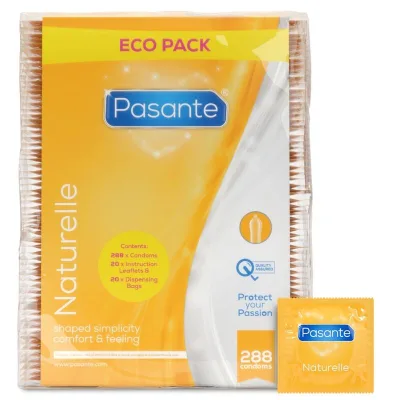 Préservatifs eco pack naturelle sac 288 unités