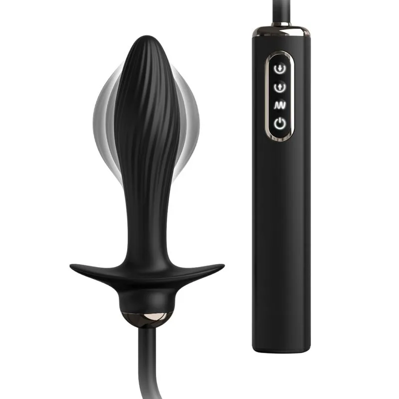 Plug gonflable et vibrateur auto-throb