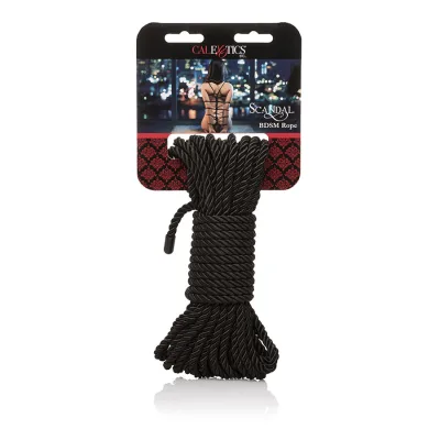 Scandal black BDSM rope 10 M